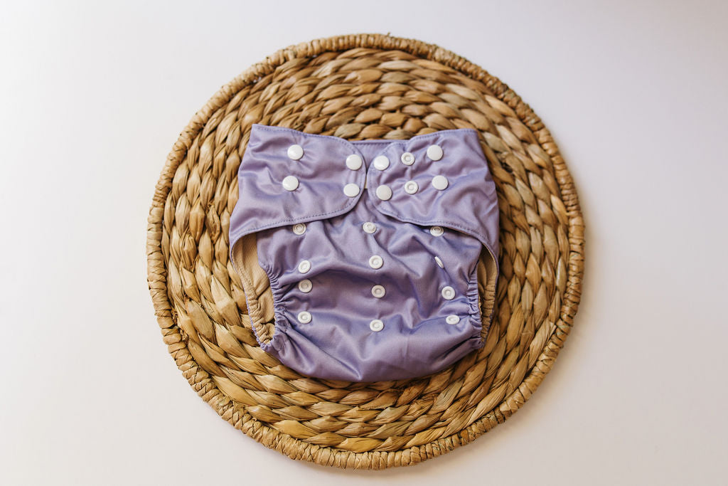 Lavender Mist Reusable Cloth Pocket Diaper