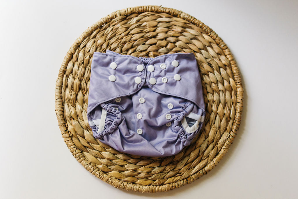 Lavender Mist Reusable Cloth Diaper Cover