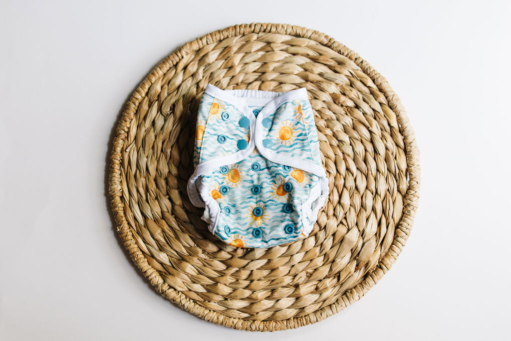 Oliver Newborn Reusable Cloth Diaper Cover