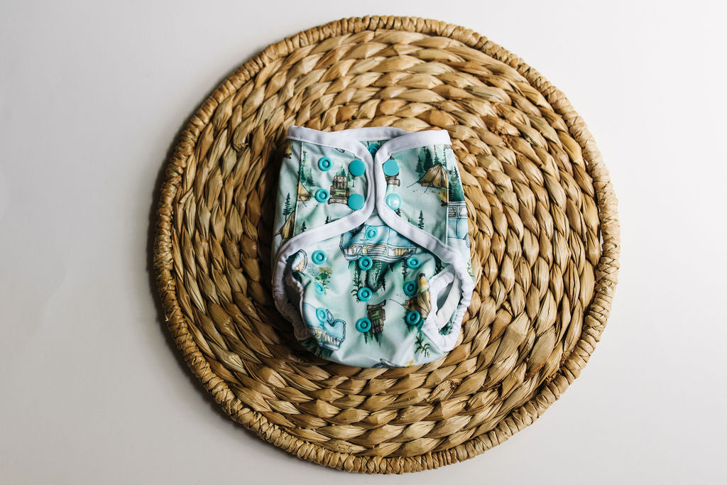 Neily Wheelie Newborn Reusable Cloth Diaper Cover