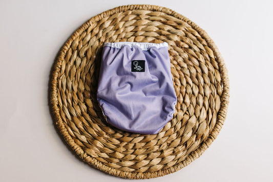 Lavender Mist Newborn Reusable Cloth Diaper Cover