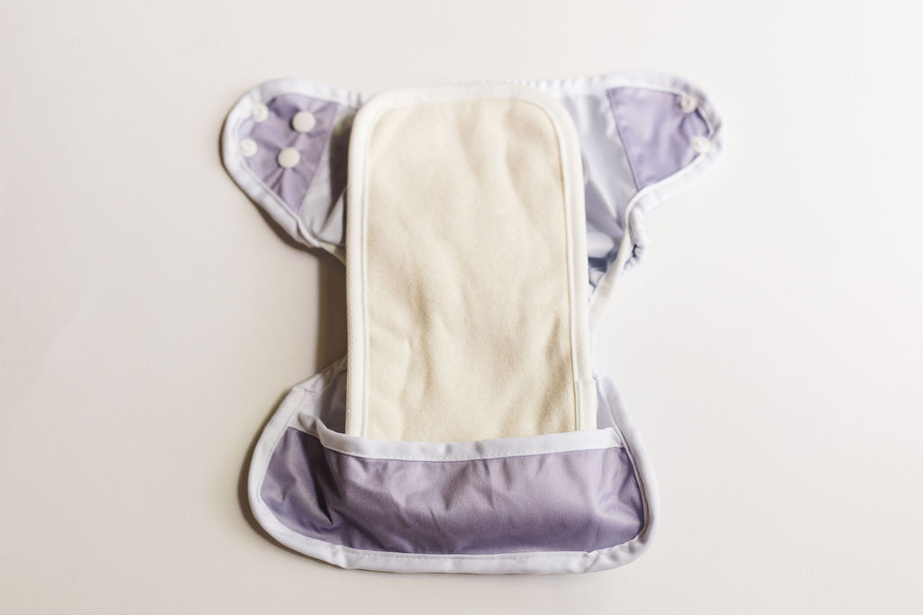 Lavender Mist Newborn Reusable Cloth Diaper Cover