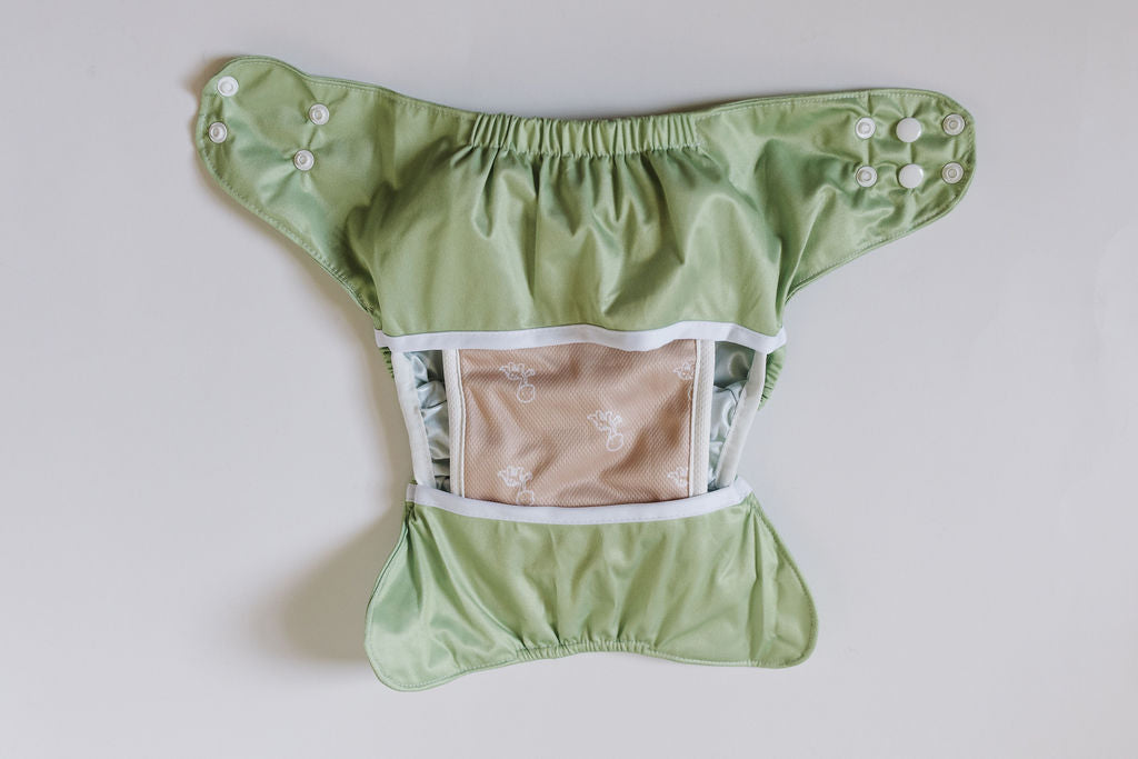 Limelight Mist Reusable Cloth Diaper Cover