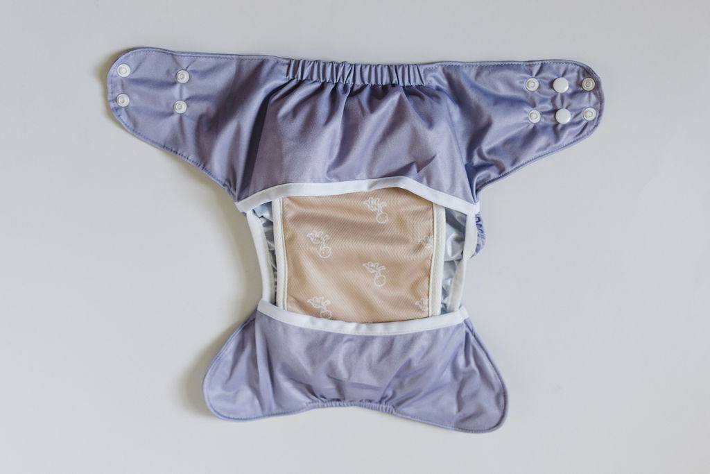Lavender Mist Reusable Cloth Diaper Cover