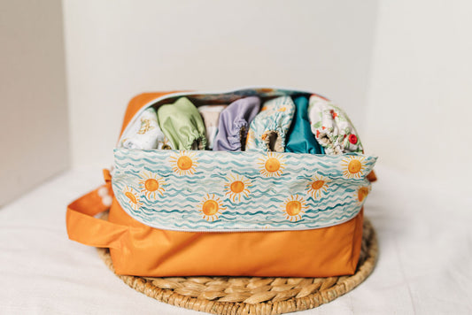 Landon | Oliver Water Resistant Diaper Pod / Travel Cube