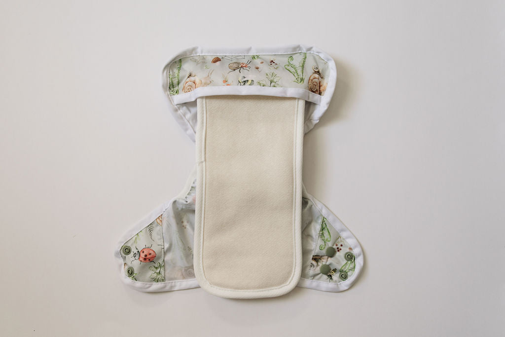 Creepy Crawlies Newborn Reusable Cloth Diaper Cover