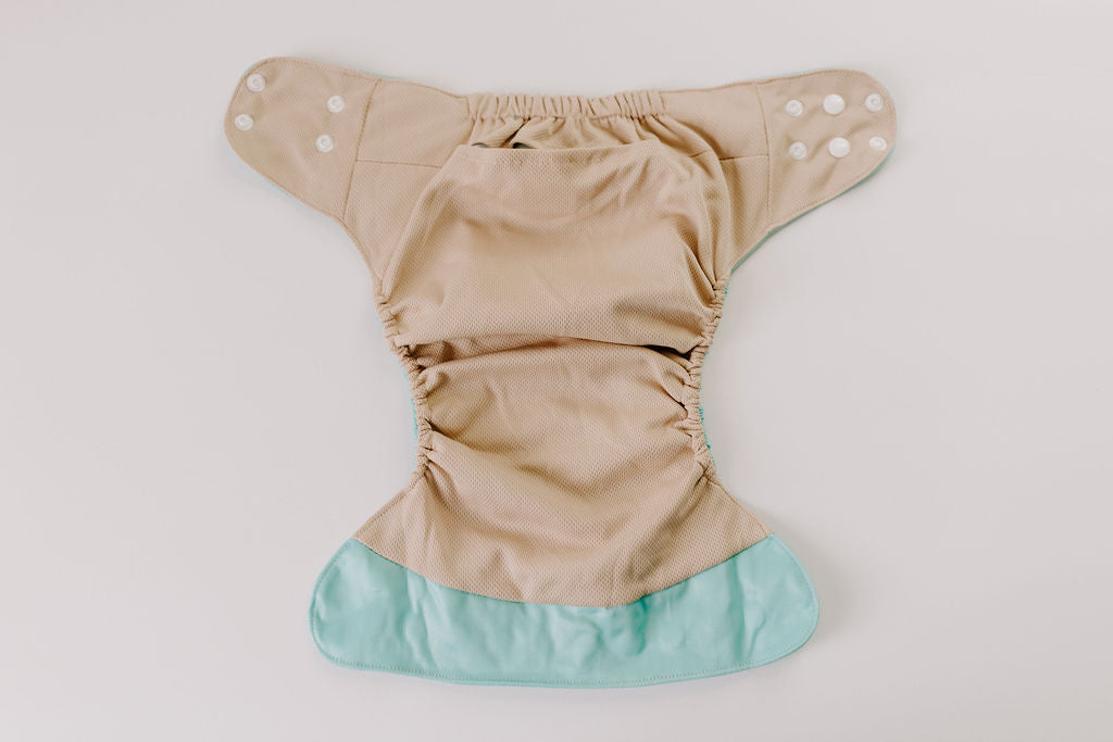 Turquoise Reusable Cloth Pocket Diaper