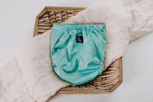 Turquoise Reusable Cloth Pocket Diaper