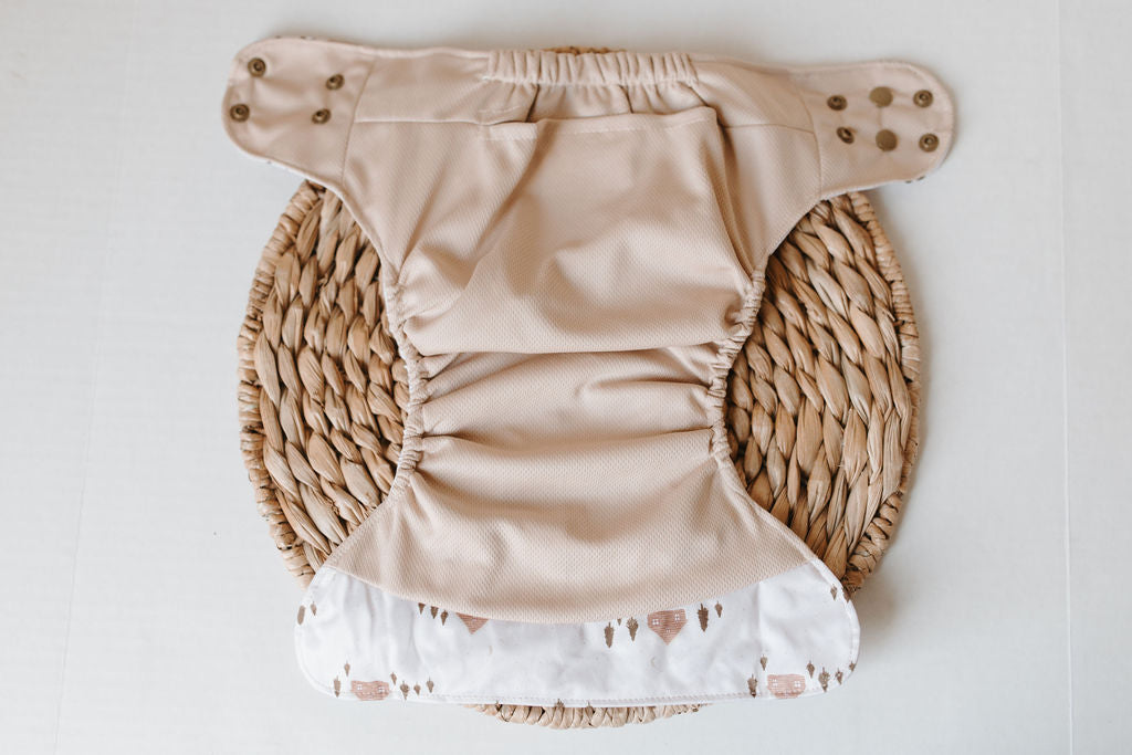 Cozy Cabin Reusable Cloth Pocket Diaper