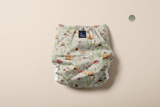 Creepy Crawlies Reusable Cloth Diaper Cover (Preorder)