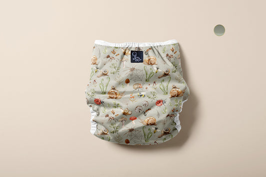 Creepy Crawlies Newborn Reusable Cloth Diaper Cover (Preorder)