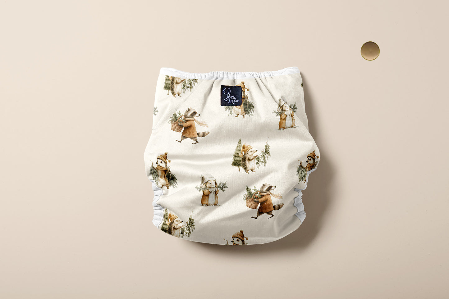 Woodland Harvest Newborn Reusable Cloth Diaper Cover (Preorder)