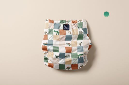 Roaring Checks Reusable Cloth Pocket Diaper (Preorder)