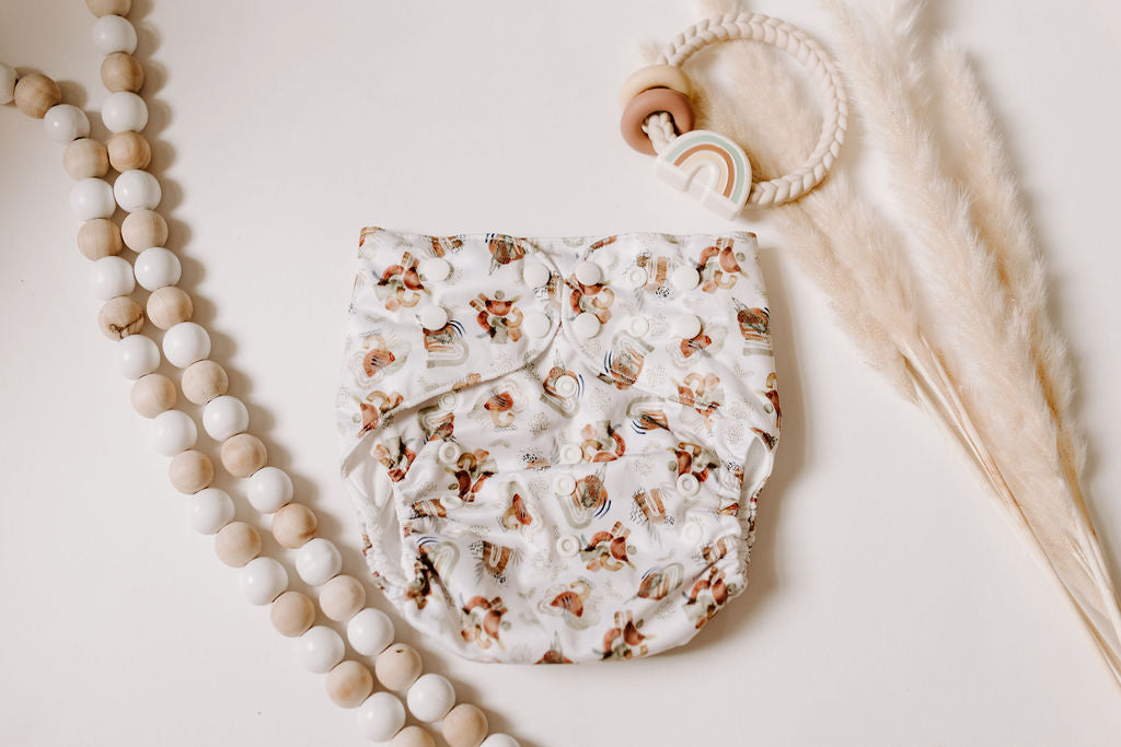 Abstract Reusable Cloth Pocket Diaper