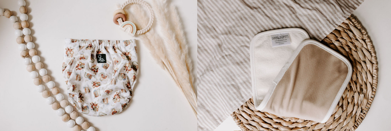 Abstract Reusable Cloth Pocket Diaper