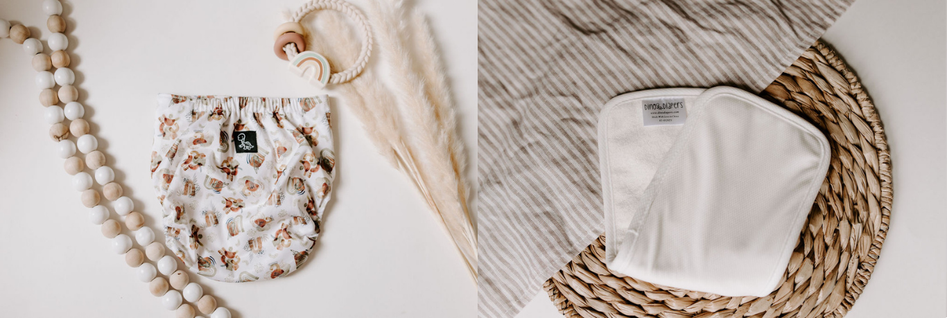 Abstract Reusable Cloth Pocket Diaper