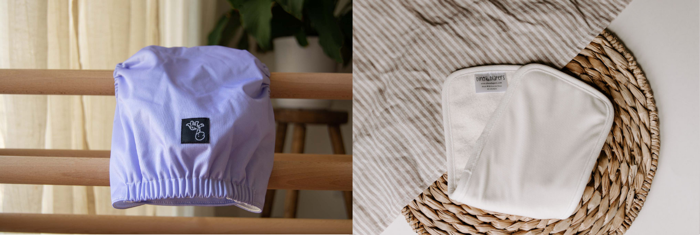 Lavender Reusable Cloth Pocket Diaper