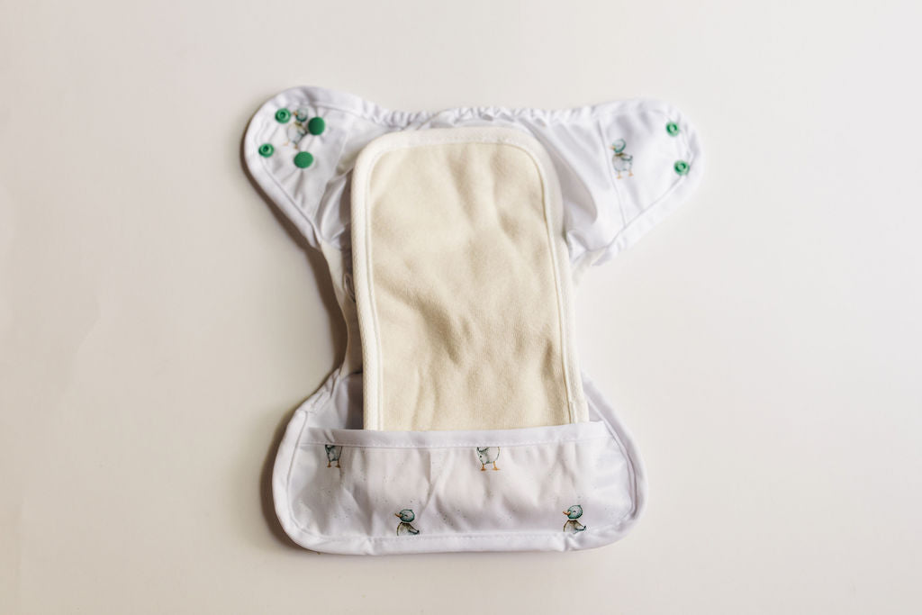 Lucky Ducky Newborn Reusable Cloth Diaper Cover