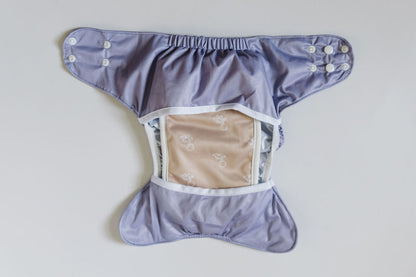 Lavender Mist Reusable Cloth Diaper Cover