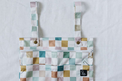 Earthy Checks Wet Bag