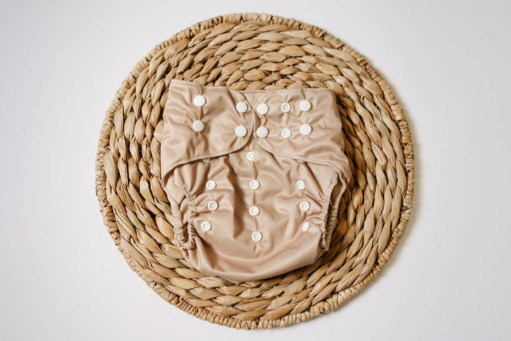 Toasted Oat Reusable Cloth Pocket Diaper