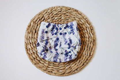 Lavender Fields Reusable Cloth Diaper Cover