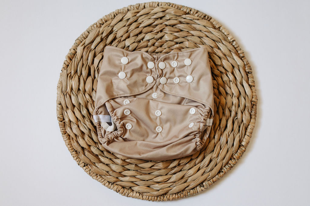 Toasted Oat Reusable Cloth Diaper Cover