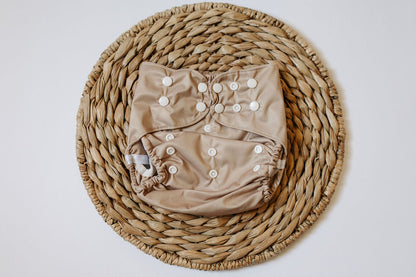 Toasted Oat Reusable Cloth Diaper Cover