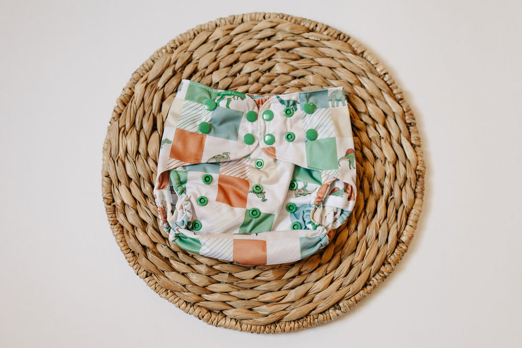 Roaring Checks Reusable Cloth Diaper Cover