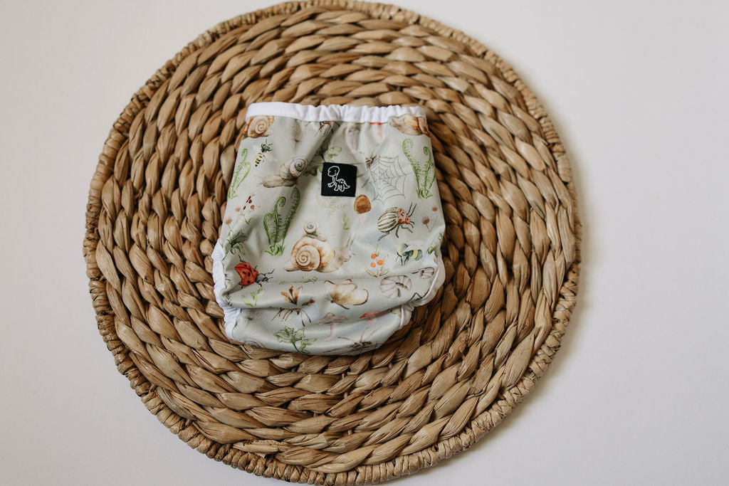 Creepy Crawlies Newborn Reusable Cloth Diaper Cover