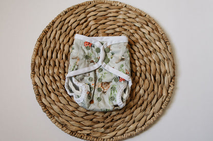 Creepy Crawlies Newborn Reusable Cloth Diaper Cover