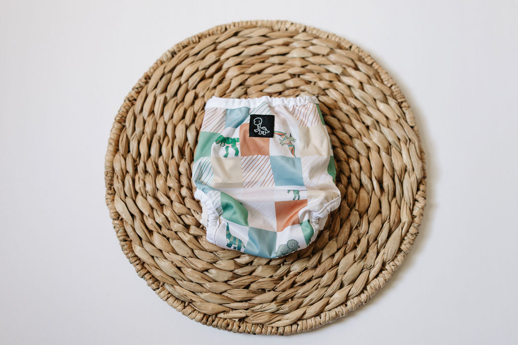 Roaring Checks Newborn Reusable Cloth Diaper Cover