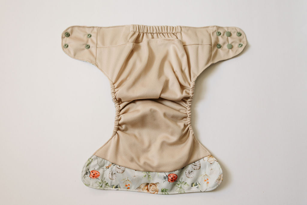 Creepy Crawlies Reusable Cloth Pocket Diaper