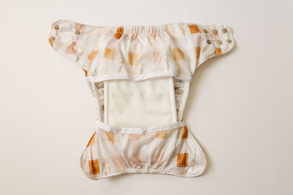 Gingham Garden Reusable Cloth Diaper Cover