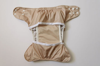 Toasted Oat Reusable Cloth Diaper Cover