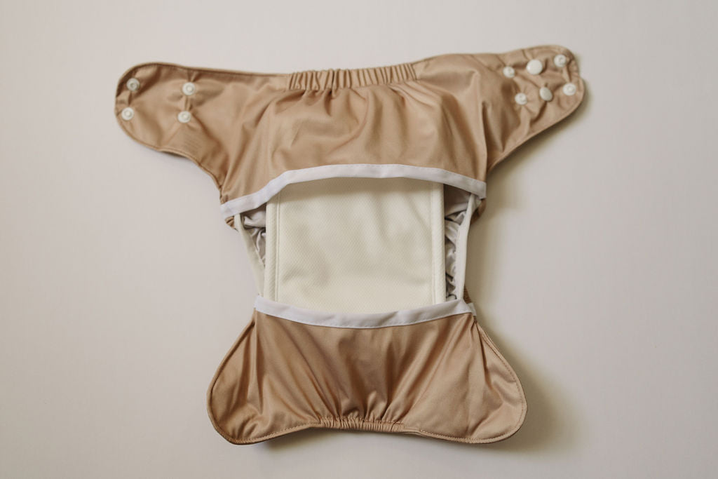 Toasted Oat Reusable Cloth Diaper Cover