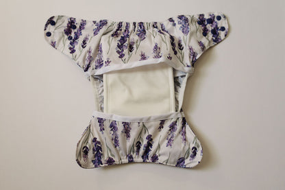 Lavender Fields Reusable Cloth Diaper Cover