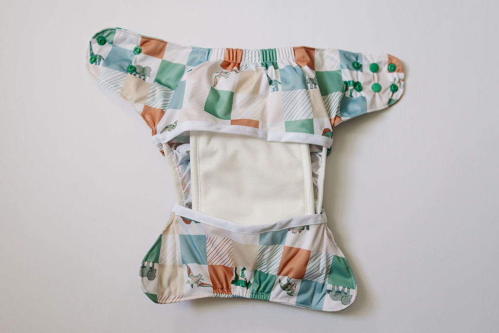 Roaring Checks Reusable Cloth Diaper Cover