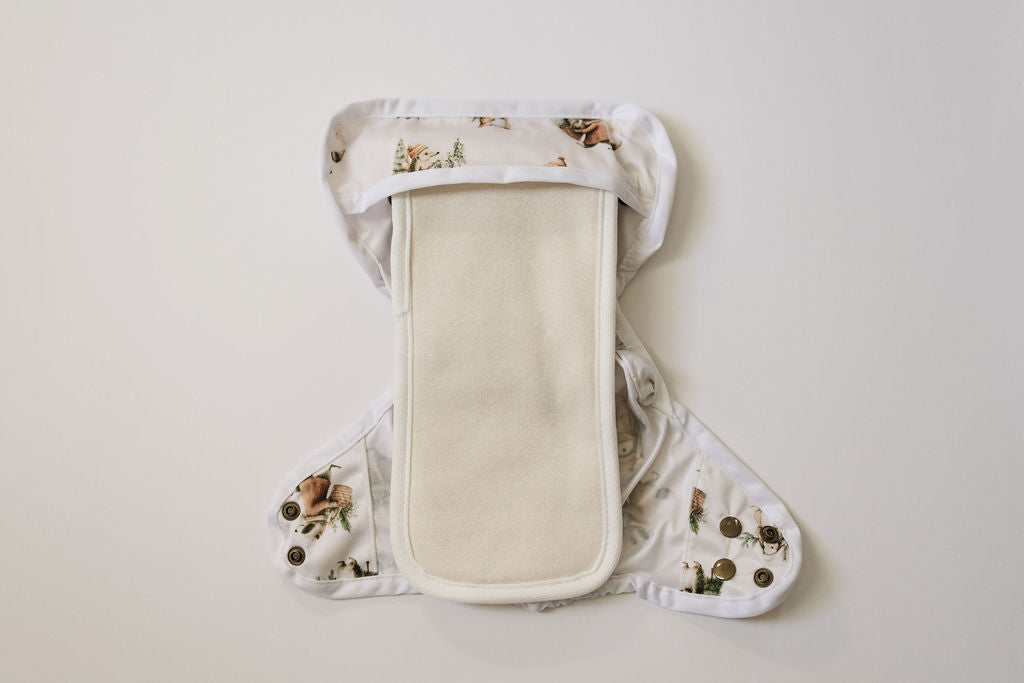 Woodland Harvest Newborn Reusable Cloth Diaper Cover