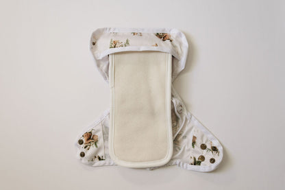 Woodland Harvest Newborn Reusable Cloth Diaper Cover