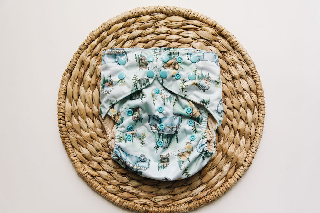 Neily Wheelie Reusable Cloth Pocket Diaper