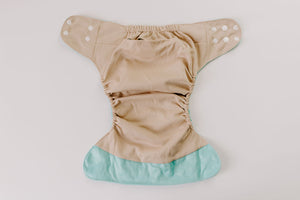 Turquoise Reusable Cloth Pocket Diaper