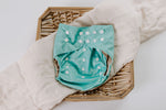Load image into Gallery viewer, Turquoise Reusable Cloth Pocket Diaper
