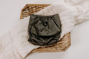 Slate Reusable Cloth Diaper Cover