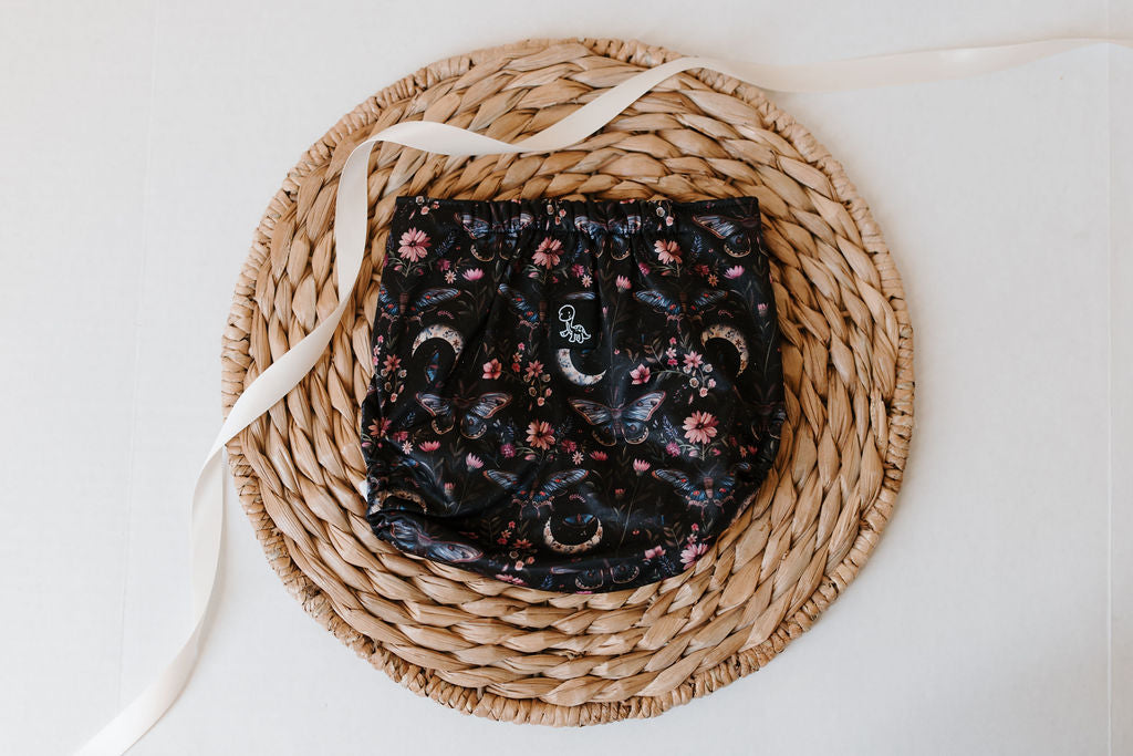 Midnight Garden Reusable Cloth Diaper Cover