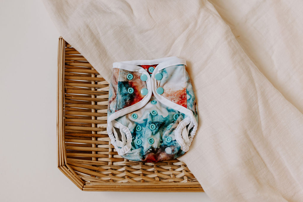 Oceana Newborn Reusable Cloth Diaper Cover
