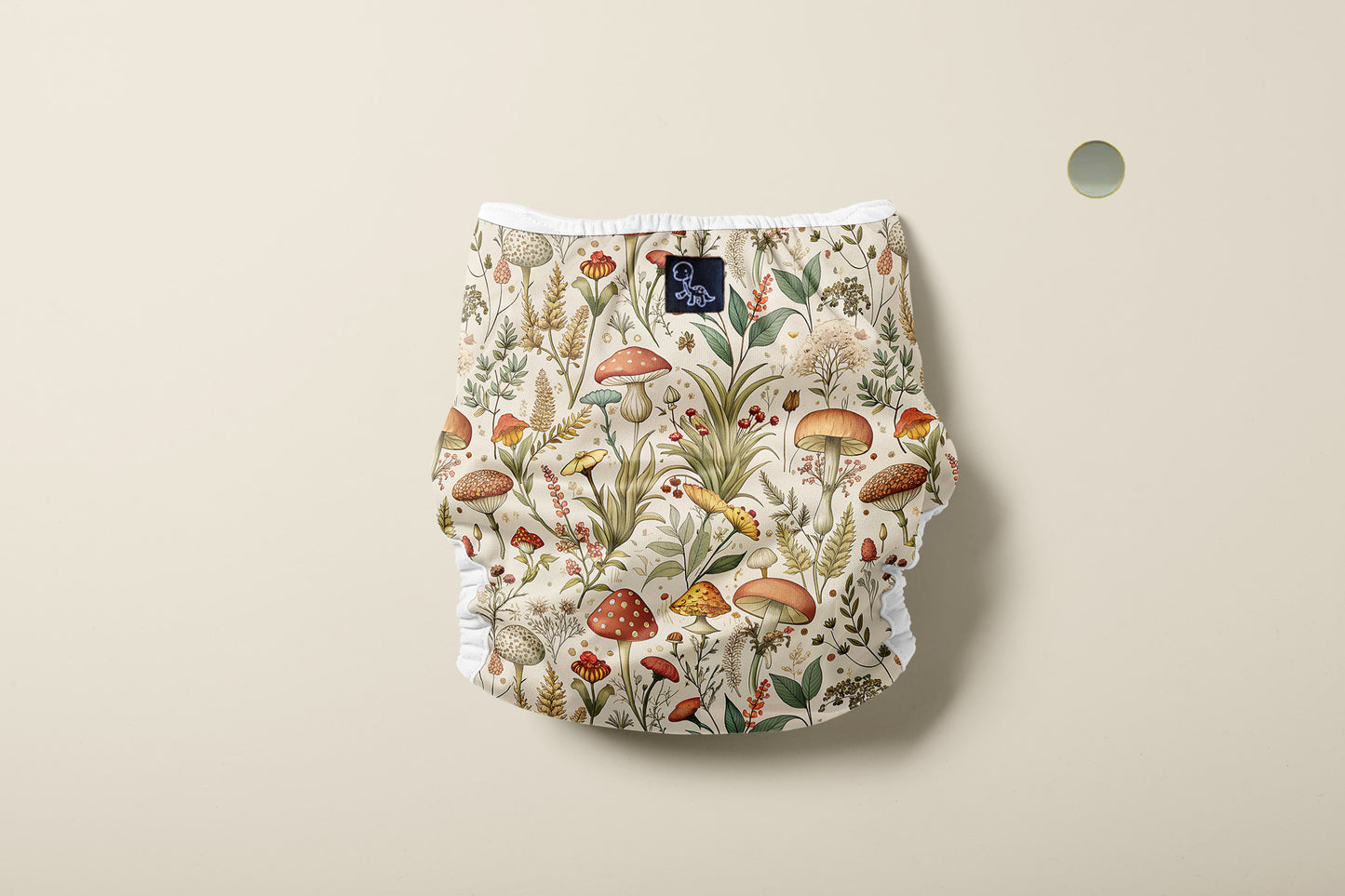 Flowers of the Forest Newborn Reusable Cloth Diaper Cover