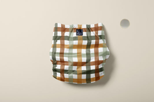 Gingham Reusable Cloth Pocket Diaper (Presale)