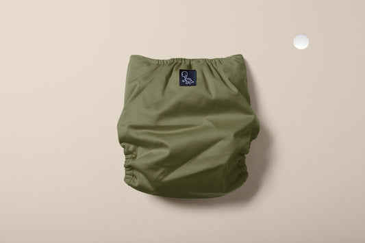 Olive Reusable Cloth Pocket Diaper (Preorder)