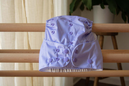 Lavender Reusable Cloth Pocket Diaper